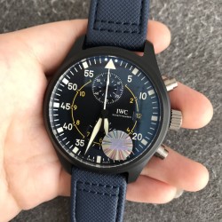 IWC - Pilot Chrono Top Gun Miramar IW389001 44mm CER/NY Blue Dial YLF A7750