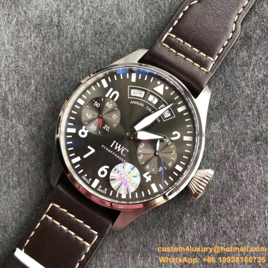 Big Pilot Annual Calendar IW502708 46mm SS/LE Grey Dial YLF A52850