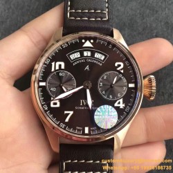 Big Pilot Annual Calendar IW502708 46mm RG/LE Brown Dial YLF A52850
