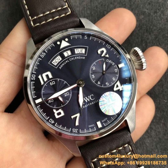 Big Pilot Annual Calendar IW502708 46mm SS/LE Black Dial YLF A52850