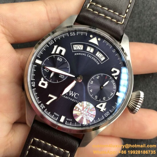 Big Pilot Annual Calendar IW502708 46mm SS/LE Black Dial YLF A52850