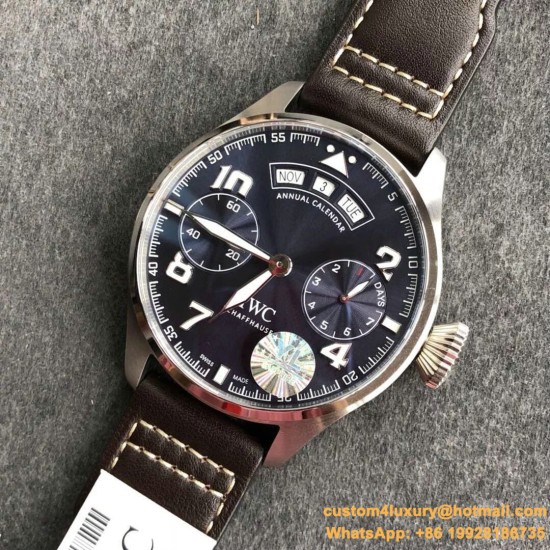 Big Pilot Annual Calendar IW502708 46mm SS/LE Black Dial YLF A52850