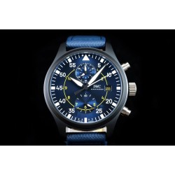 IWC - Pilot Chrono Top Gun Miramar IW389001 44mm CER/NY Blue Dial YLF A7750