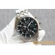 Pilot Chronograph Ref.3777 43mm SS/SS Black Dial ZF A7750