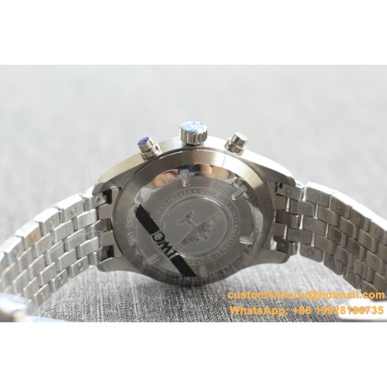 Pilot Chronograph Ref.3777 43mm SS/SS Black Dial ZF A7750