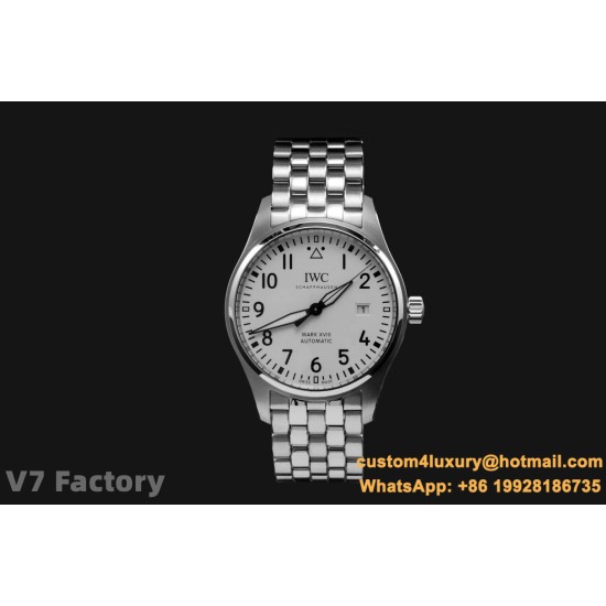 Pilot Mark XX 40mm SS/SS White Dial V7F V2 A2892