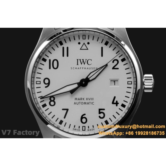 Pilot Mark XX 40mm SS/SS White Dial V7F V2 A2892