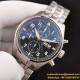 Pilot Chronograph Ref.3777 43mm SS/SS Black Dial ZF A7750