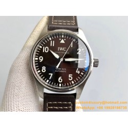 Mark XVIII IW327010 SS/LE Brown/Num 40mm BYF MY9015