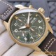 IWC - Pilot Chrono Spitfire IW387902 Brz BR/LE Green Dial ZF A7750