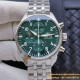 Pilot Chronograph Ref.3777 43mm SS/SS Green Dial ZF A7750