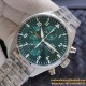 Pilot Chronograph Ref.3777 43mm SS/SS Green Dial ZF A7750