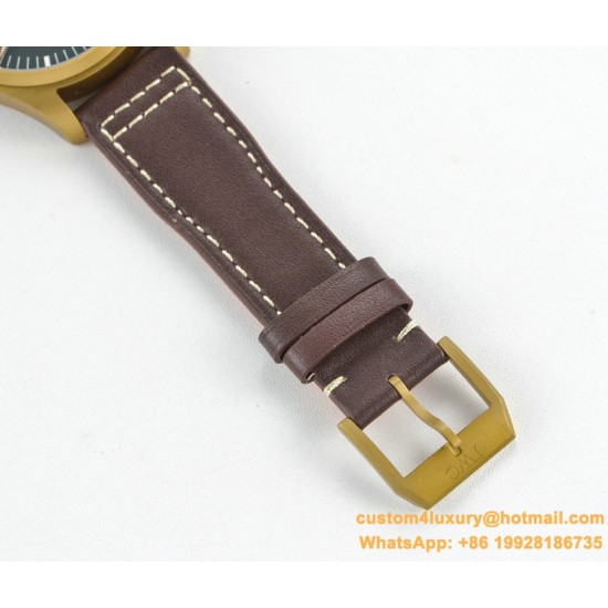 IWC - Pilot UTC Spitfire Ed MJ271 41mm BR/LE Grn GBF 1:1 A2836