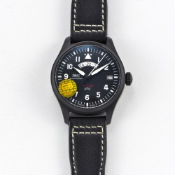 IWC - Pilot UTC Spitfire Ed MJ271 41mm CER/LE Black Dial GBF 1:1 A2836