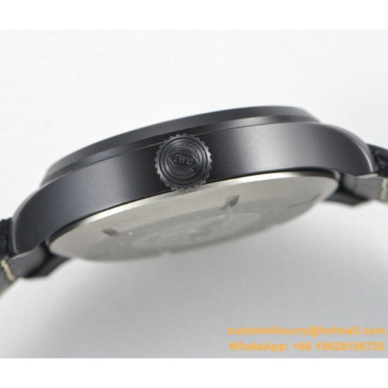 IWC - Pilot UTC Spitfire Ed MJ271 41mm CER/LE Black Dial GBF 1:1 A2836