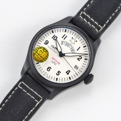 IWC - Pilot UTC Spitfire Ed MJ271 41mm CER/LE White Dial GBF 1:1 A2836