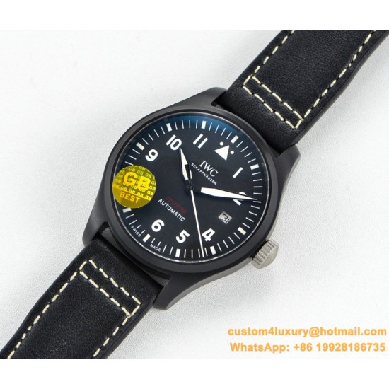 IWC - Pilot Spitfire 41mm CER/LE Black Dial GBF 1:1 A2836