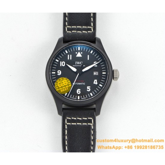 IWC - Pilot Spitfire 41mm CER/LE Black Dial GBF 1:1 A2836