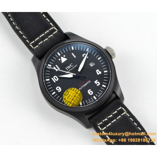 IWC - Pilot Spitfire 41mm CER/LE Black Dial GBF 1:1 A2836