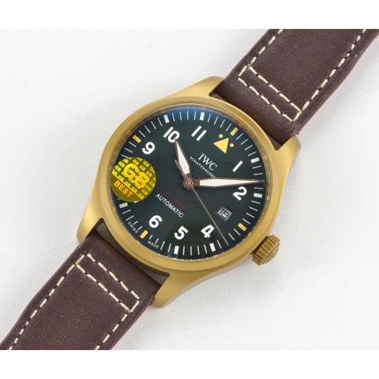 IWC - Pilot Spitfire 41mm BR/LE Grn GBF 1:1 A2836