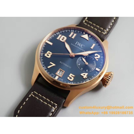 IWC - Big Pilot SpitFire 46mm RG/LE Blue Dial ZF A-521111