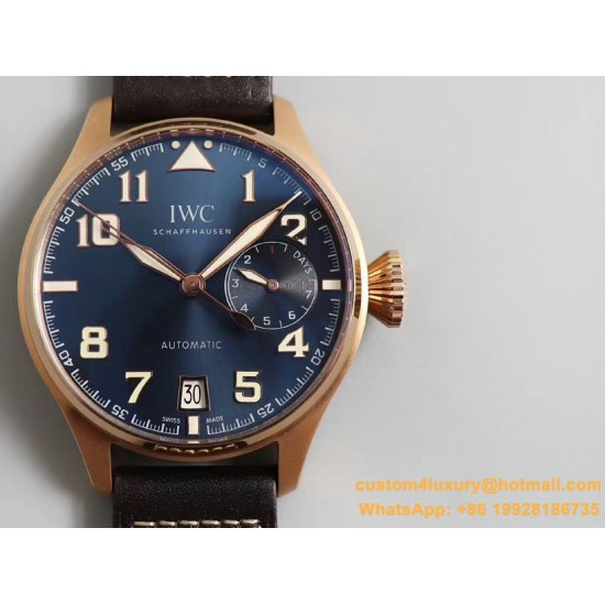 IWC - Big Pilot SpitFire 46mm RG/LE Blue Dial ZF A-521111