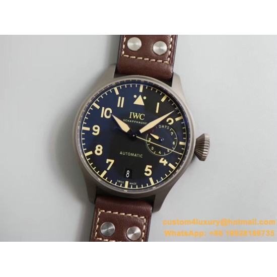 IWC - Big Pilot Heritage IW510301 46mm SS/LE Black ZF A52110