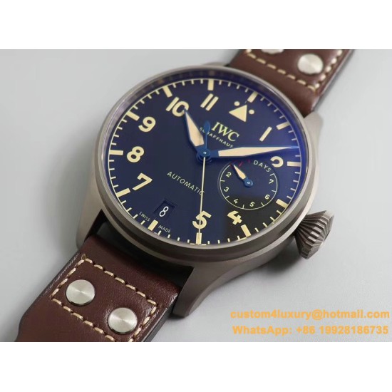 IWC - Big Pilot Heritage IW510301 46mm SS/LE Black ZF A52110