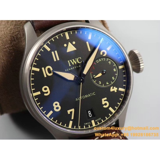IWC - Big Pilot Heritage IW510301 46mm SS/LE Black ZF A52110