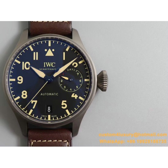 IWC - Big Pilot Heritage IW510301 46mm SS/LE Black ZF A52110
