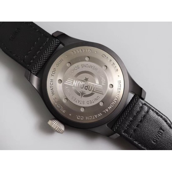 IWC - Big Pilot Top Gun Ed. 46mm CER/NY Black ZF A52111 Mod