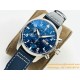 IWC - Pilot Chrono Spitfire IW388101 41mm SS/LE Blue Dial IWSF A7750