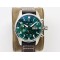IWC - Pilot Chrono Spitfire IW388101 41mm SS/LE Green Dial IWSF A7750