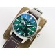 IWC - Pilot Chrono Spitfire IW388101 41mm SS/LE Green Dial IWSF A7750