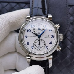 IWC - Da Vinci Chrono Laureus Ed IW393402 SS/LE White Dial ZF Asia 89361