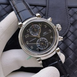 IWC - Da Vinci Chrono Laureus Ed IW393402 SS/LE Black Dial ZF Asia 89361