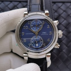 IWC - Da Vinci Chrono Laureus Ed IW393402 SS/LE Blue Dial ZF Asia 89361