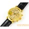 IWC - Da Vinci Chrono Laureus Ed IW393402 YG/LE Gold Dial GBF Asia 89361