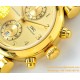 IWC - Da Vinci Chrono Laureus Ed IW393402 YG/LE Gold Dial GBF Asia 89361