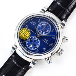 IWC - Da Vinci Chrono Laureus Ed IW393402 SS/LE Blue Dial GBF Asia 89361
