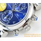 IWC - Da Vinci Chrono Laureus Ed IW393402 SS/LE Blue Dial GBF Asia 89361