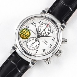 IWC - Da Vinci Chrono Laureus Ed IW393402 SS/LE White Dial GBF Asia 89361