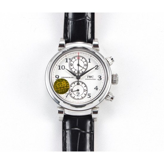 IWC - Da Vinci Chrono Laureus Ed IW393402 SS/LE White Dial GBF Asia 89361