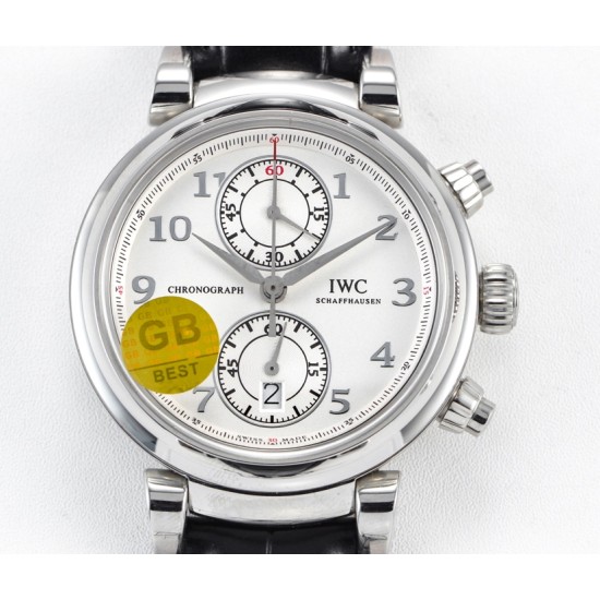 IWC - Da Vinci Chrono Laureus Ed IW393402 SS/LE White Dial GBF Asia 89361