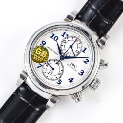 IWC - Da Vinci Chrono Laureus Ed IW393402 SS/LE White Dial GBF Asia 89361