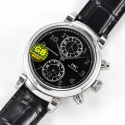 IWC - Da Vinci Chrono Laureus Ed IW393402 SS/LE Black Dial GBF Asia 89361