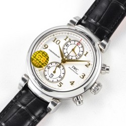 IWC - Da Vinci Chrono Laureus Ed IW393402 SS/LE White Dial GBF Asia 89361