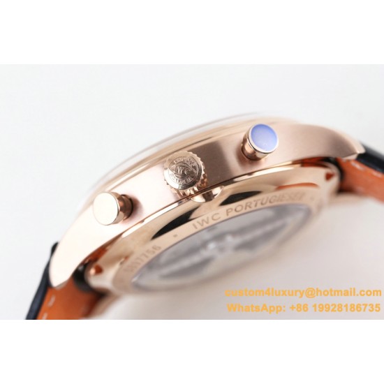 IWC - Da Vinci Chrono Laureus Ed IW393402 RG/LE Black Dial YLF Asia 89361
