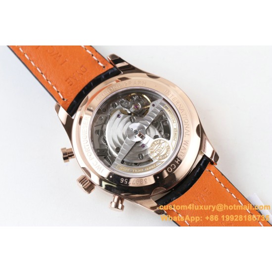 IWC - Da Vinci Chrono Laureus Ed IW393402 RG/LE Black Dial YLF Asia 89361