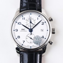 IWC - Da Vinci Chrono Laureus Ed IW393402 SS/LE White Dial YLF Asia 89361